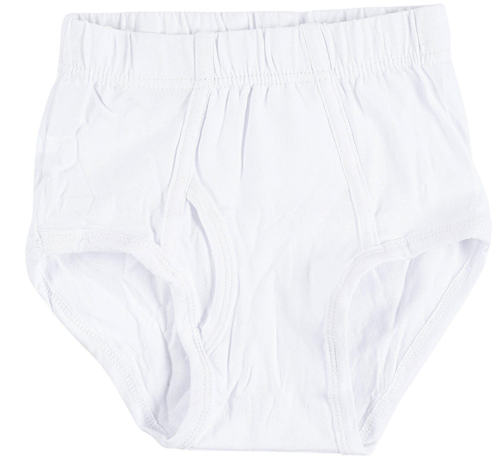 Boys White Panty, 4pk