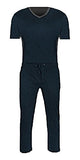 Super Comfortable,super Soft and Cozy Great Fit 100% Jersey Cotton Knit Mens Short Sleeve Pajamas