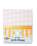 Great Quality 100% Bed Bug free Fitted Crib Sheet & Portable Crib Sheet Assorted Prints Fits Perfect