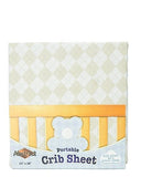 Great Quality 100% Bed Bug free Fitted Crib Sheet & Portable Crib Sheet Assorted Prints Fits Perfect