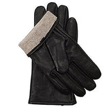 Mens Luxurious Genuine Leather with Cashmere Lined Gloves