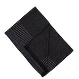 Mens Cashmere Feel Scarf, Luxurious Silk Blend Super Soft Scarf Available In 4 Designs