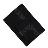 Mens Cashmere Feel Scarf, Luxurious Silk Blend Super Soft Scarf Available In 4 Designs