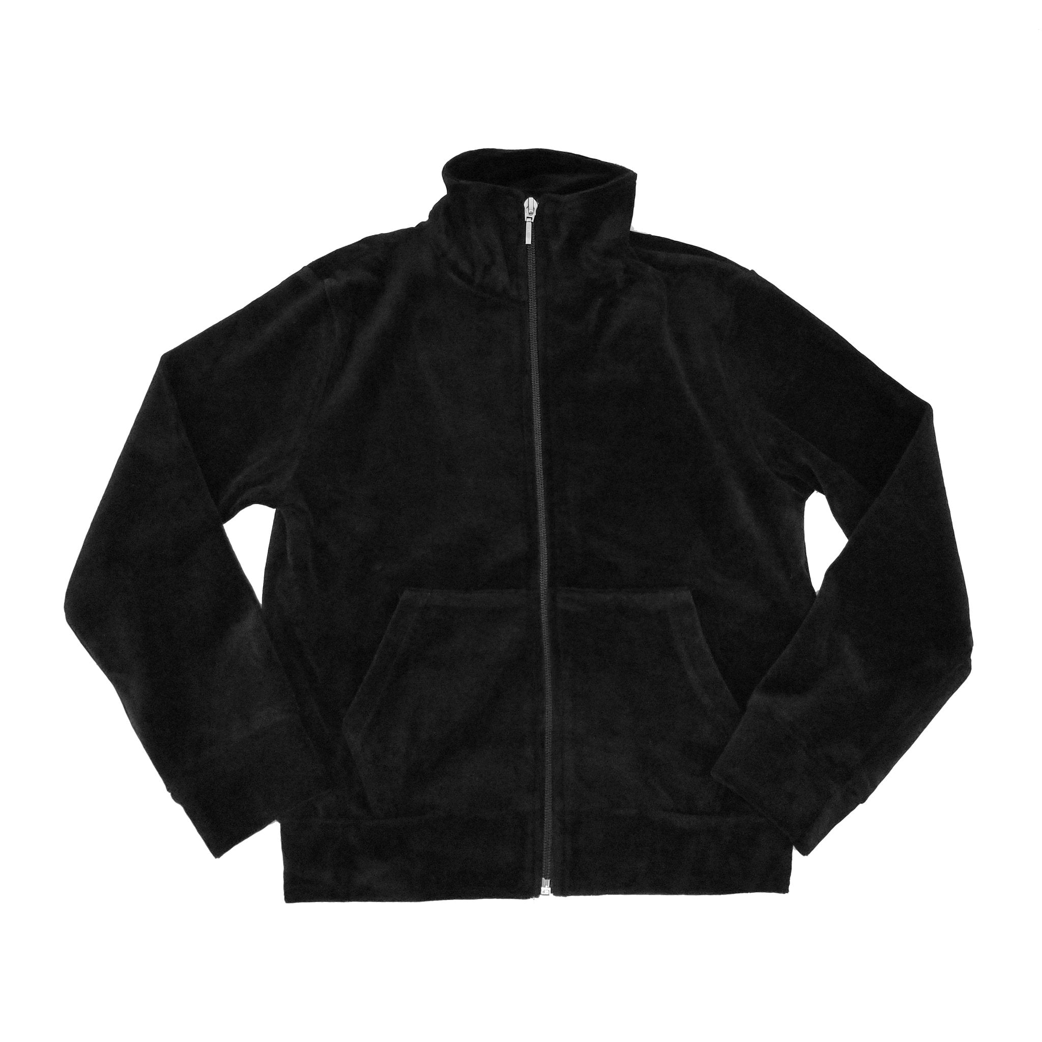 Zip Up Velour Sweater Style # 869