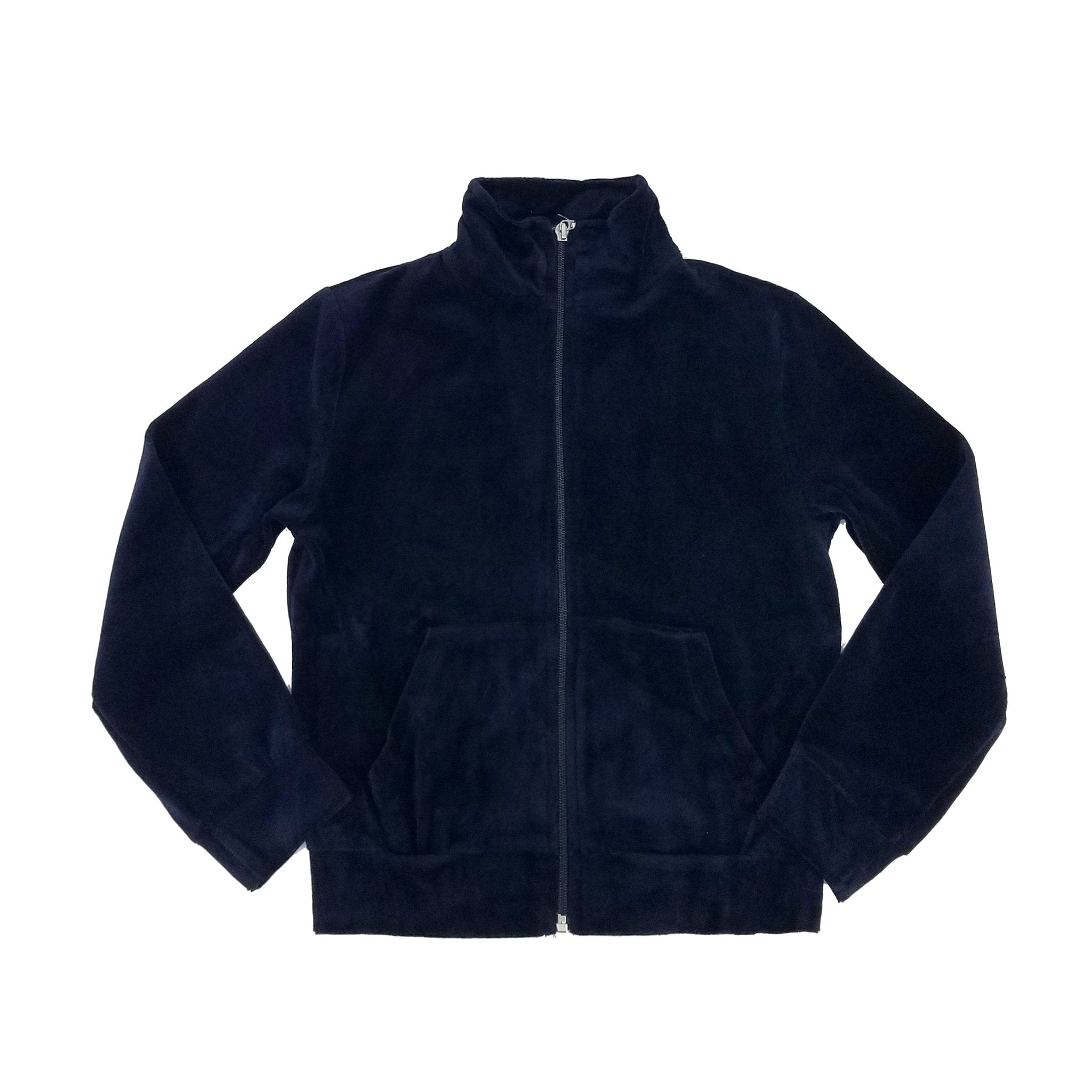Zip Up Velour Sweater Style # 869