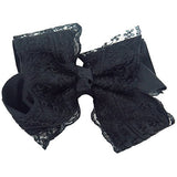 Exclusively Designed Grosgrain Ribbon with Lace Hair Accessories with A Touch of Elegance to Enhance You in Every Occasion