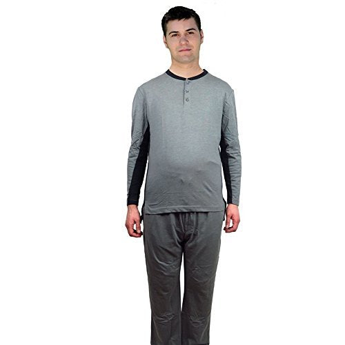 Great Fit 100% Jersey Cotton Knit Crew neck Men's Pajamas