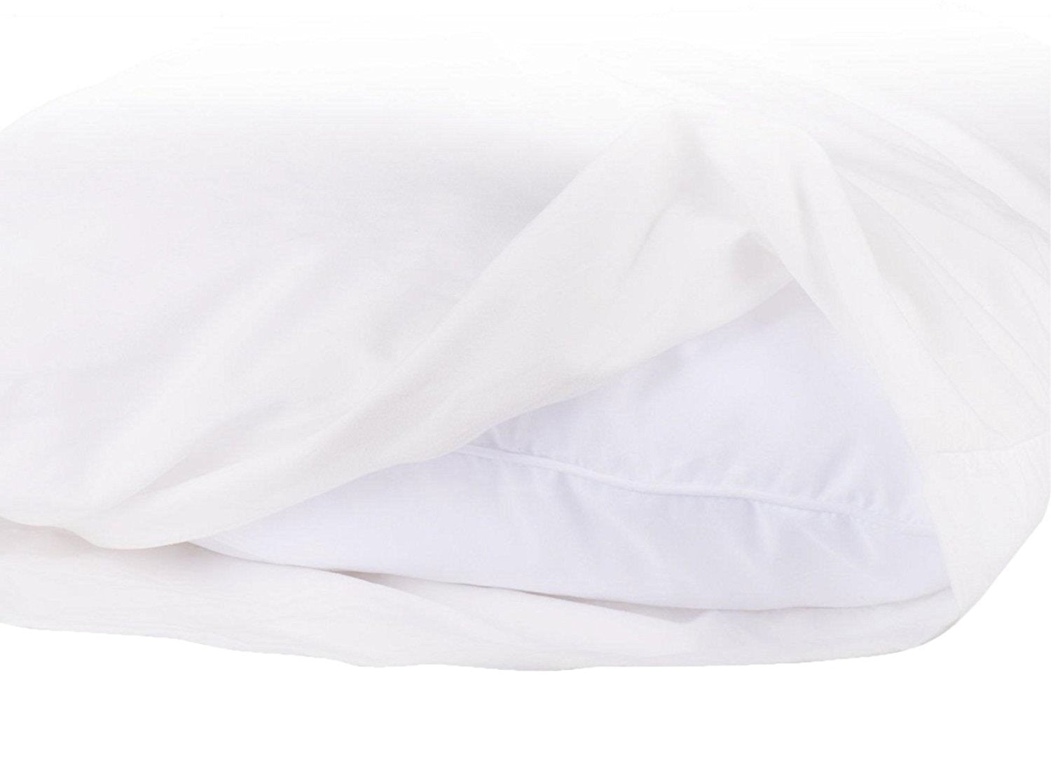 Zipper Free Pillow Cover, Bed Bugs Free, Dust Mite and Allergy Control, Breathable Pillow Protector