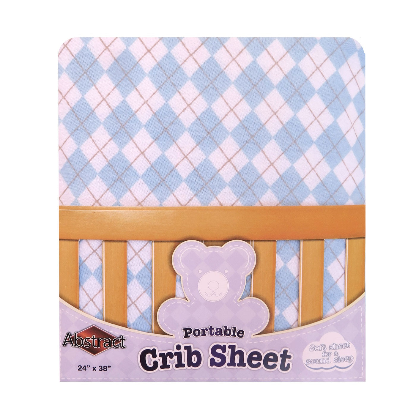 Portable Crib Sheet for Boys and Girls