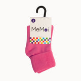 MEMOI Baby and toddler Triple Roll Socks  all colors available