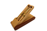 Wooden Gift Pen Set With Wooden Foldable Box Great For Business Gifts