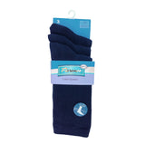 Florence Boys Cotton-Spandex Ribbed Dress Socks 3 Pack