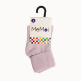 MEMOI Baby and toddler Triple Roll Socks  all colors available