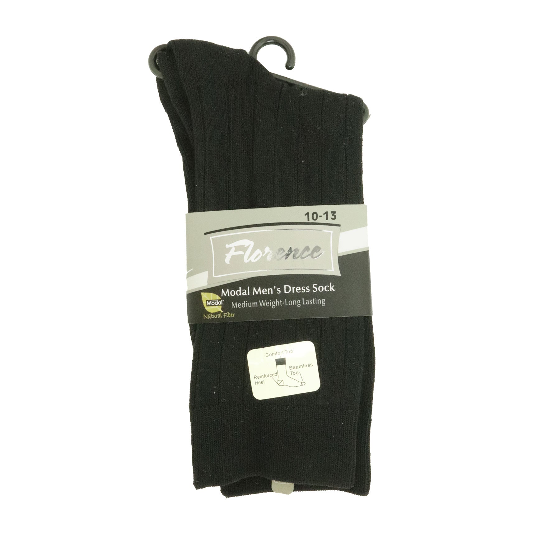 Florence Men's Modal Ribbed Dress Sock