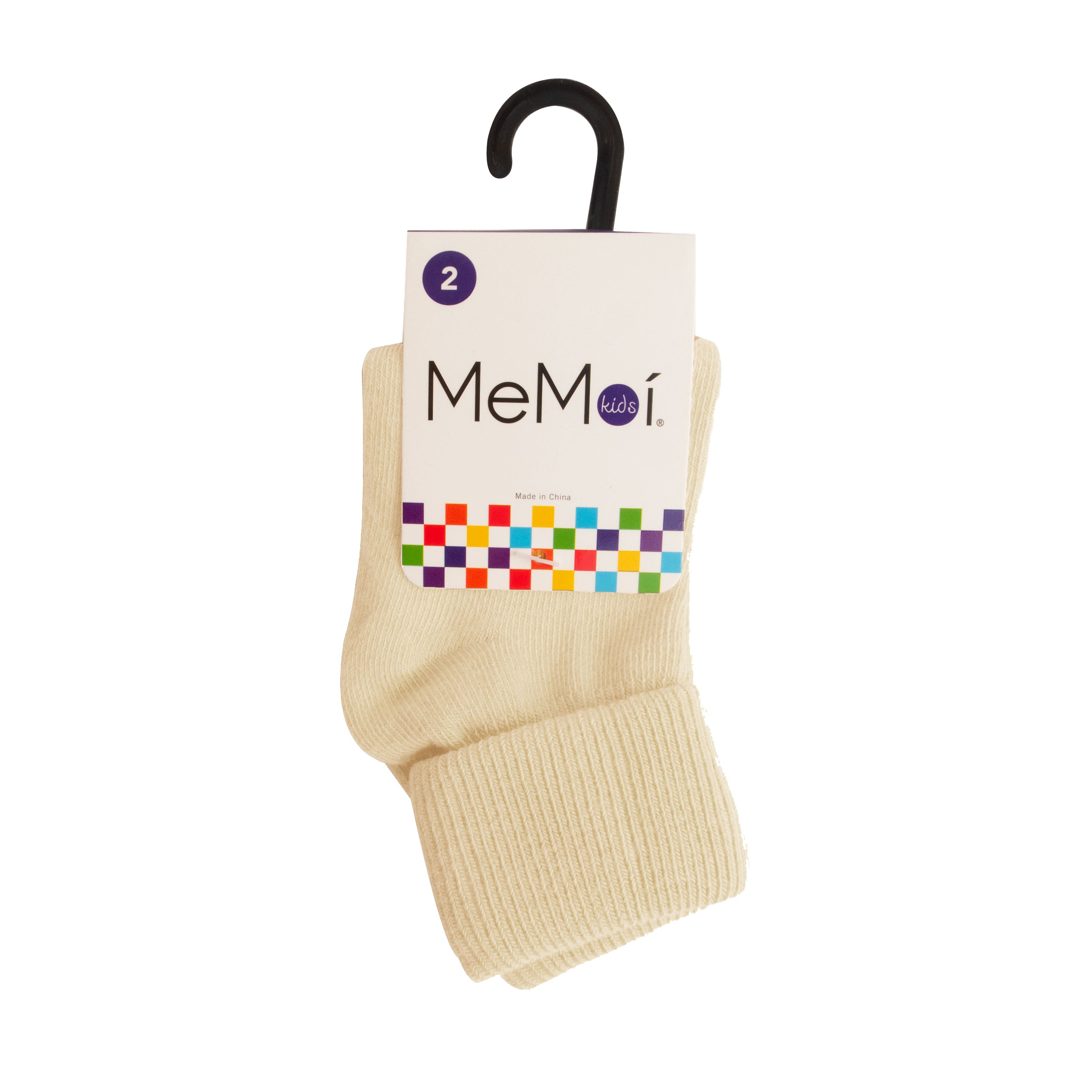 MEMOI Baby and toddler Triple Roll Socks  all colors available