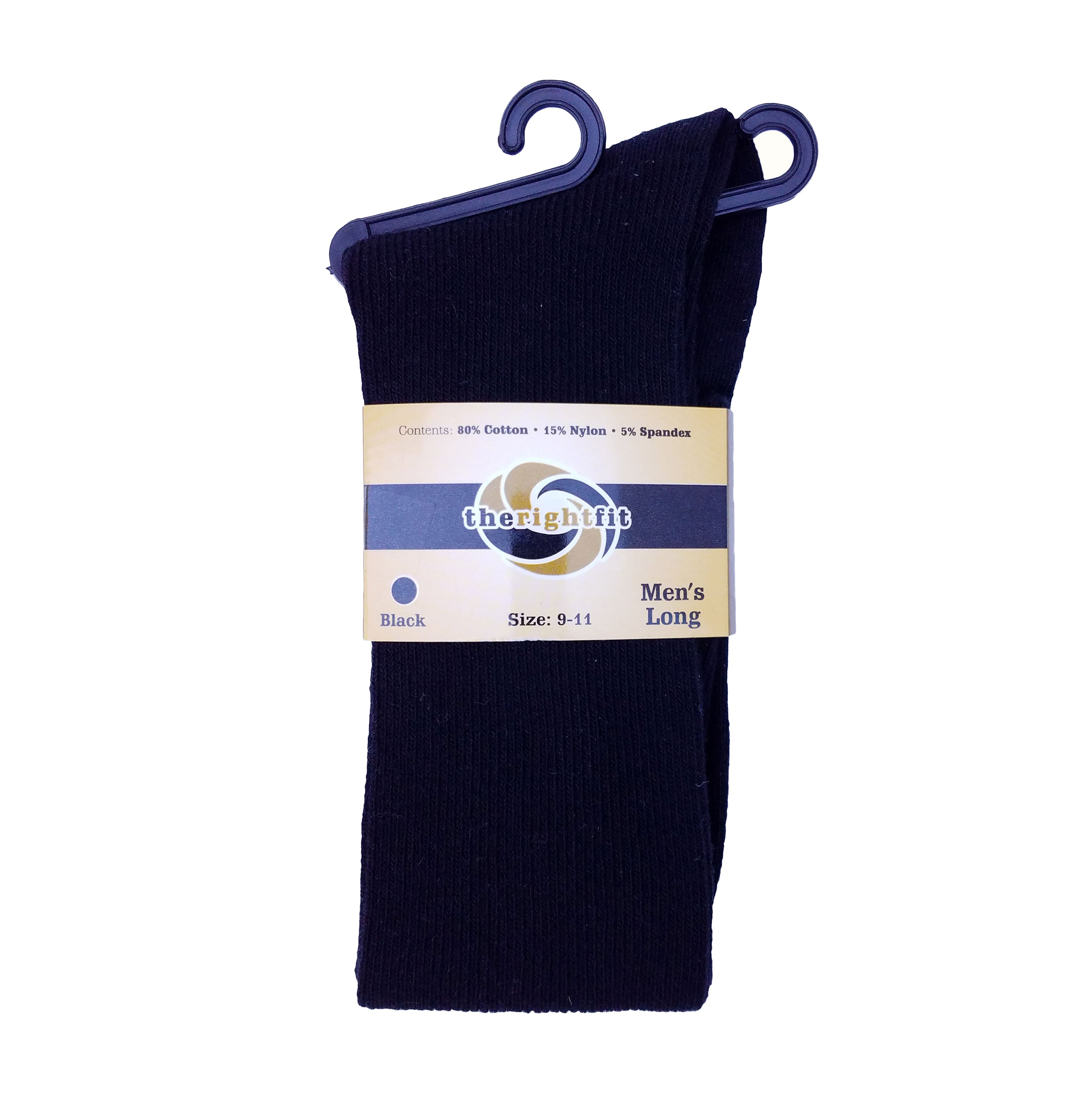 Men's Long Ribbed Dress Sock