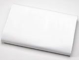 wrinkle free, pimple free, White Cotton Blend Fitted Sheet Easy Care & Soft