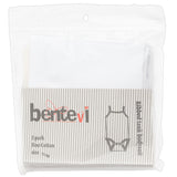 White Ribbed Tank Undershirt Onesie, 2pk