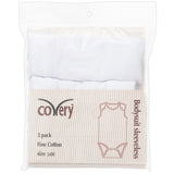 White Sleeveless Baby Undershirt Onesie, 3pk
