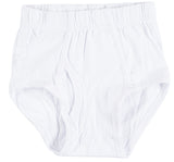 Boys White Panty, 4pk