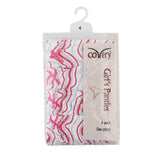 Girls Pink and Grey wave design Panty