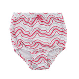 Girls Pink and Grey wave design Panty