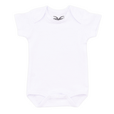 White Short Sleeves Baby Undershirt Onesie, 3pk