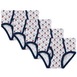 Boys Boat Design Panty, 4pk