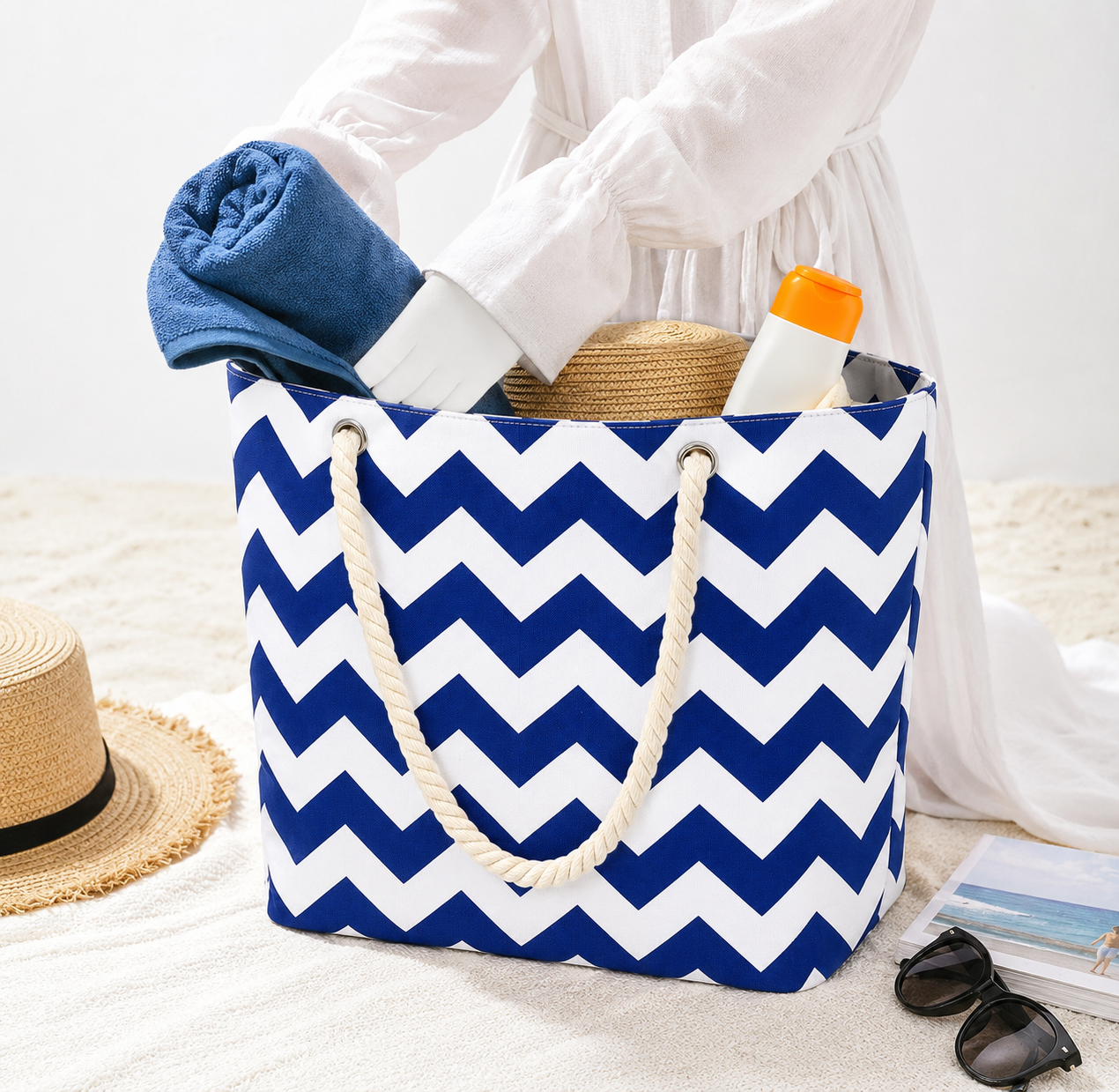 Zig Zag Swim Bag