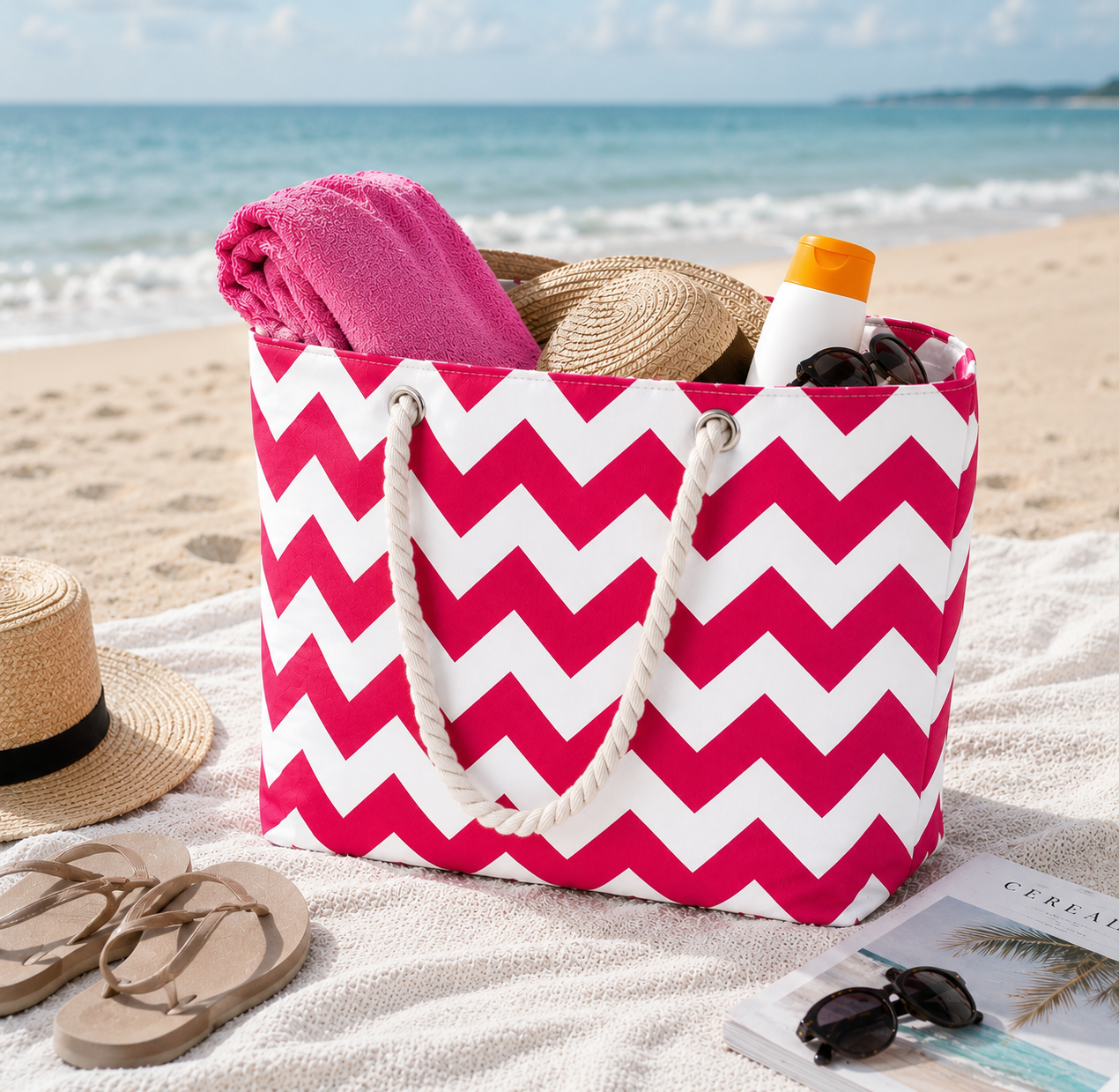 Zig Zag Swim Bag