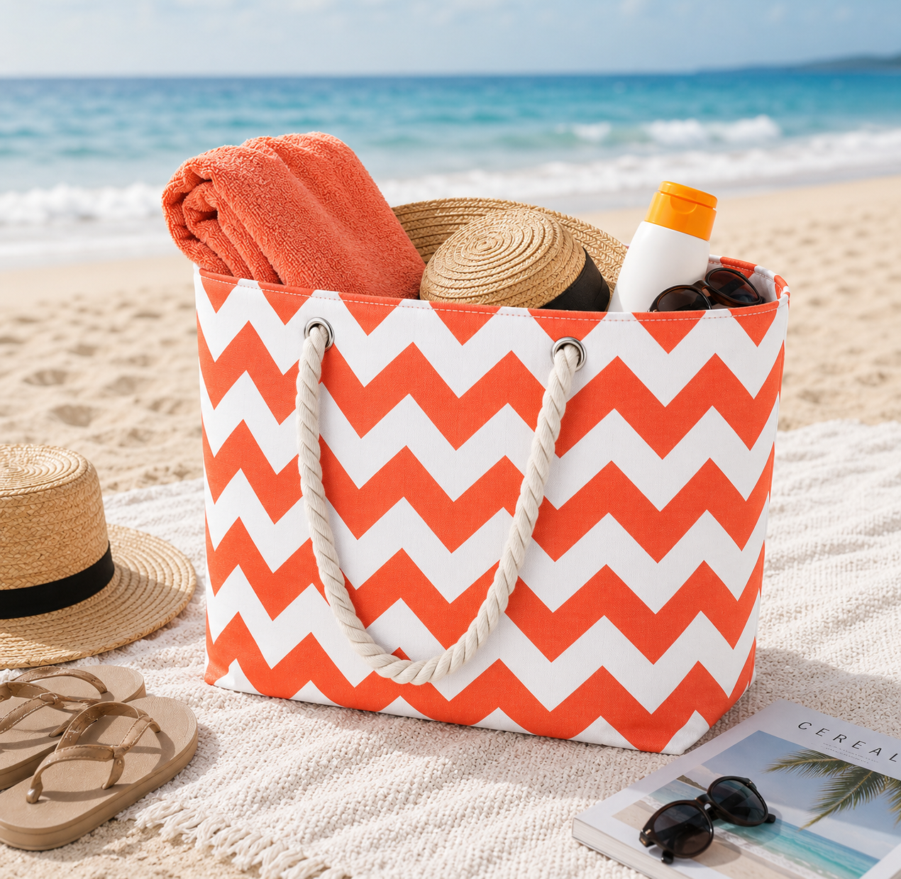 Zig Zag Swim Bag
