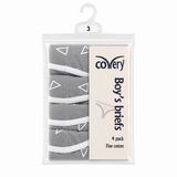 Boys Triangle Design Panty, 4pk