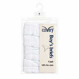 Boys White Fine Cotton Panty