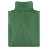 Classberry Green Uniform Turtleneck Sweater