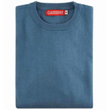 Classberry Dusty Blue Crew Neck Uniform Sweater