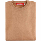 Classberry Apricot Beige Crew Neck Uniform Sweater