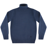 Classberry Blue Uniform Turtleneck Sweater