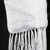 White Silk Scarves-see more options