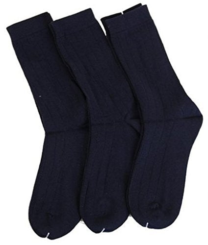 MeMoi Boys Cotton Dress Socks 3-Pack