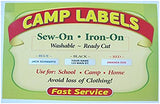 Super Name Tape Iron on Labels