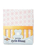 Great Quality 100% Bed Bug free Fitted Crib Sheet & Portable Crib Sheet Assorted Prints Fits Perfect