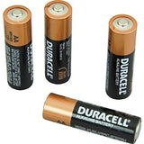 Duracell MN1500 Duralock Power Alkaline AA Batteries 4 Pack