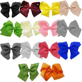 Grosgrain Bow Clip - Extra Large Bows with Alligator Clips by CoverYourHair