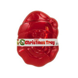 Christmas-Red Mini Santa Claus Trays Set 2 Pack
