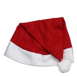 Christmas Santa Large Costume Hat With White Pom Pom