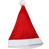 Christmas Santa Large Costume Hat With White Pom Pom