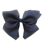 Grosgrain Bow Clip - Extra Large Bows with Alligator Clips by CoverYourHair