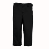 black cotton pants