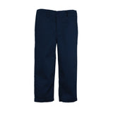 navy cotton pants