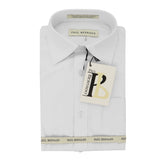 PAUL BERNADO White/White Dress Shirt